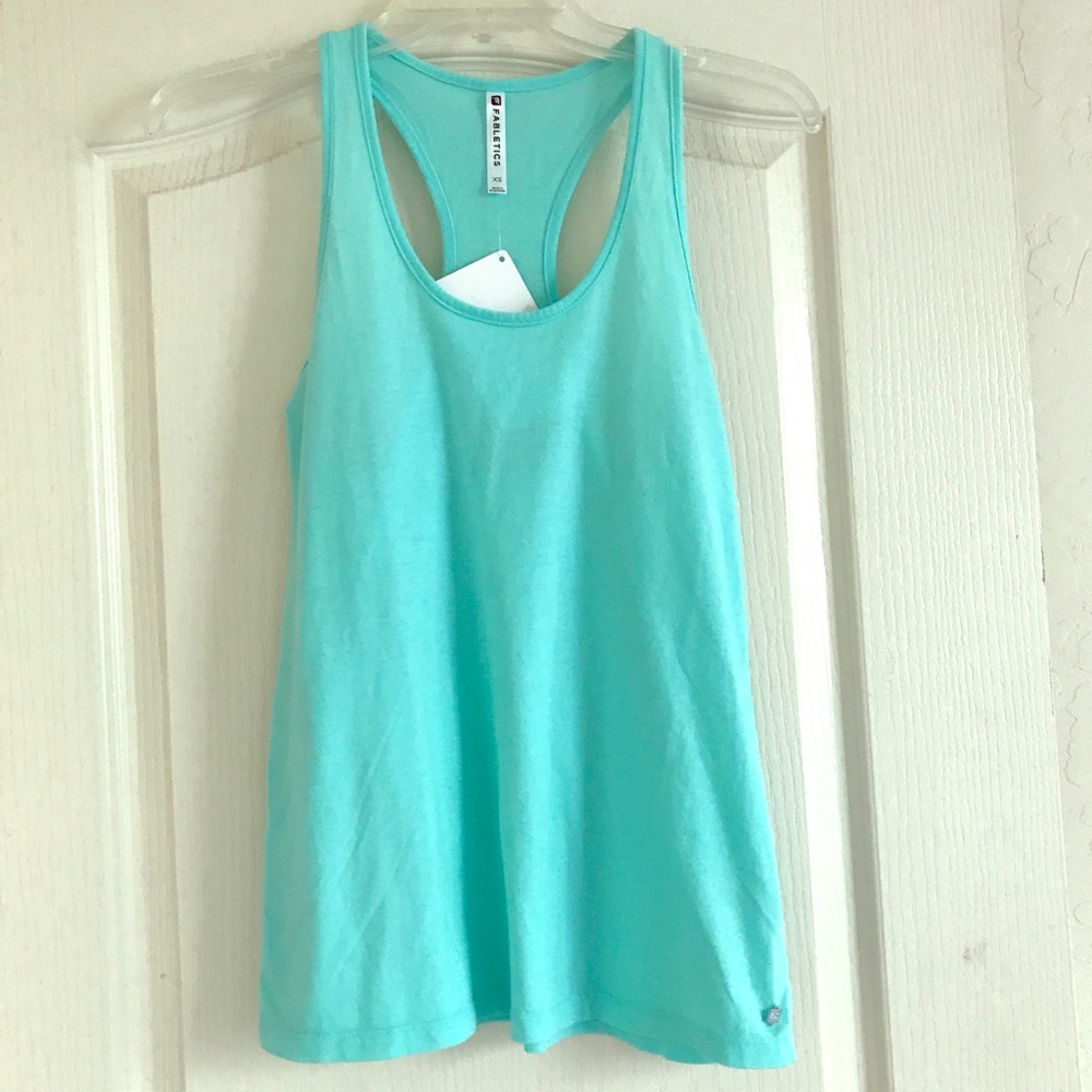 *Never Worn* Fabletics Mint Tank Top